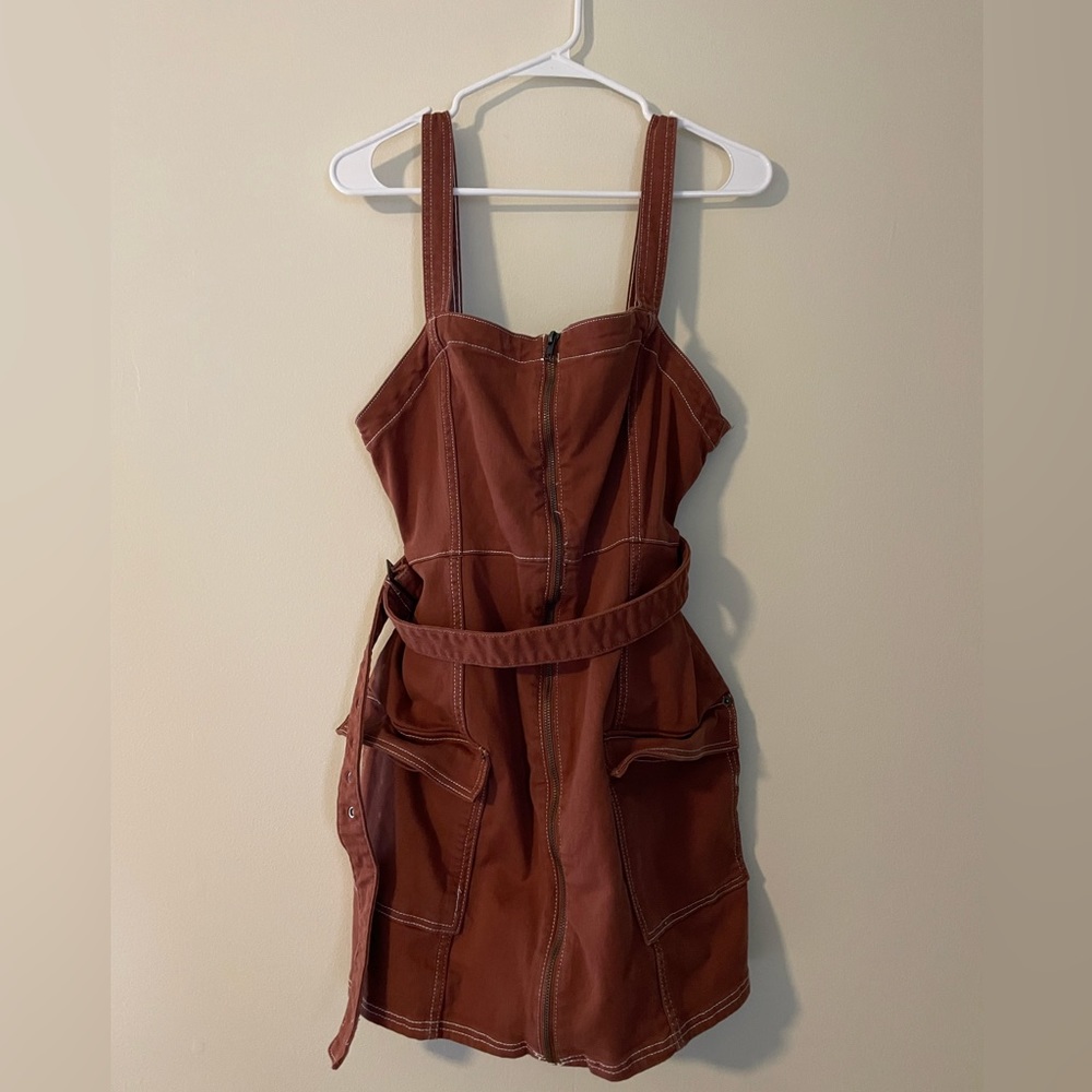 Cargo, burnt orange, dress